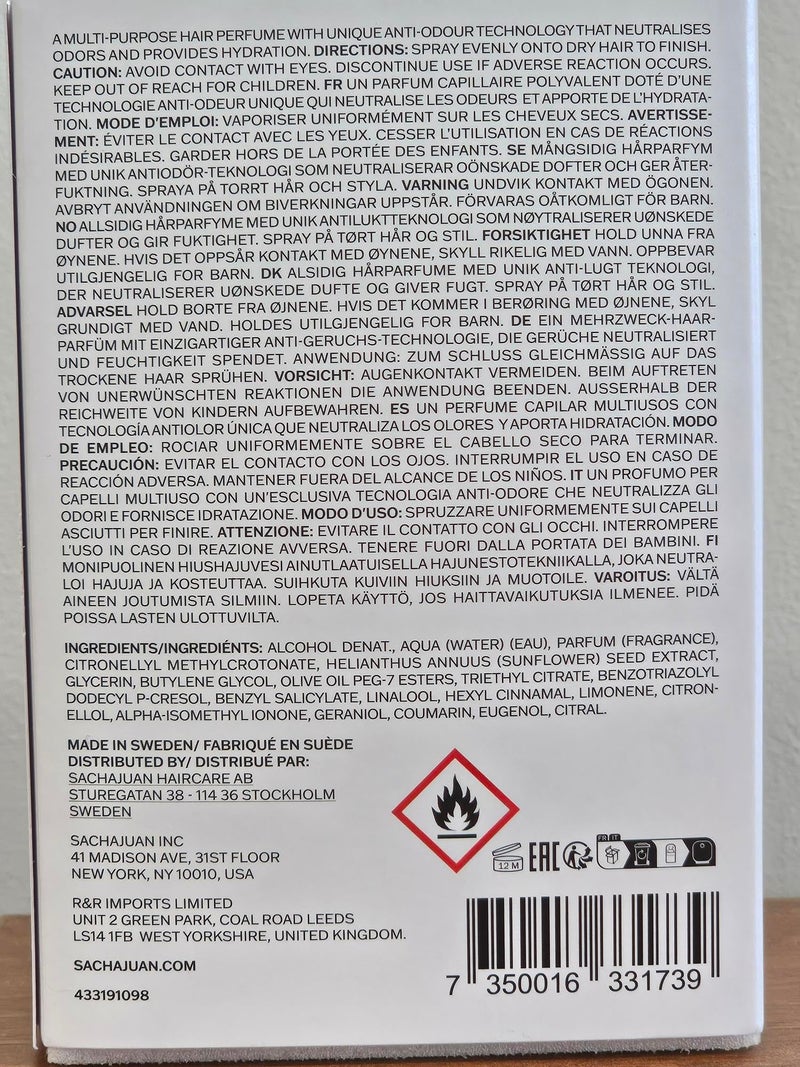 SachaJuan Protective Hair Perfume Fruity Floral 50 ml 1.7 fl oz - Image 2