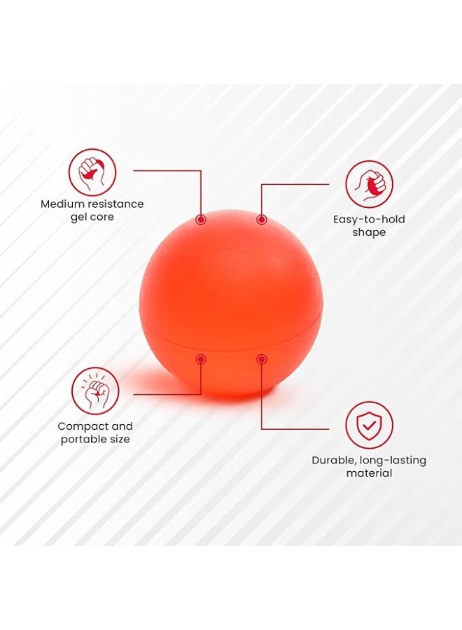 LifeWear Life Wear Gel Exercise Ball, Medium Resistance for Hand, Finger, and Wrist Strengthening, Ideal for Post-Operative Recovery, Physiotherapy, Grip Training, and Stress Relief - Image 4