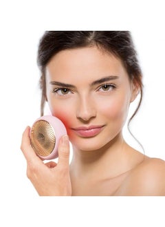 UFO Face Mask Treatment, Full LED Spectrum & Red Light Therapy For Face, Warming, Face Moisturizer, Dark Spot & Acne Scar Treatment For Face, Anti Aging, Nourishing, Pearl Pink