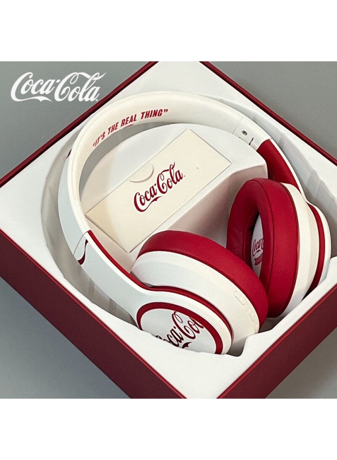 Coca-cola T05 Over-ear Wireless Bluetooth Headphones, Gaming Headphones With Deep Bass, Sports Headphones, Chinese New Year Gift, Compatible With Apple, Huawei, Xiaomi And Other Devices - Image 1