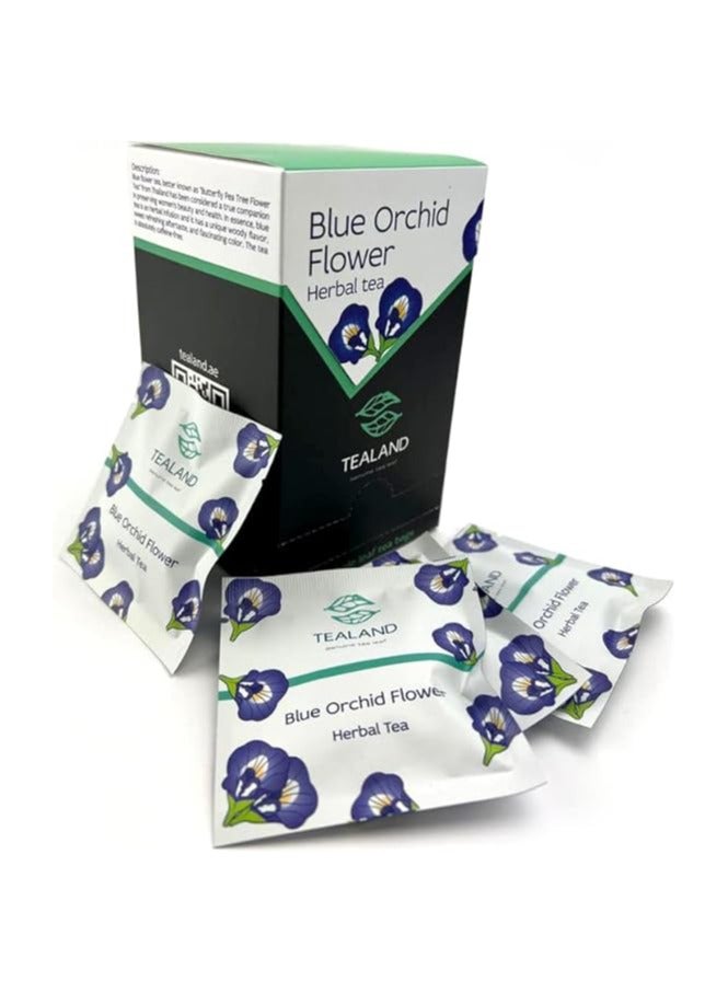 Tealand Tealand Blue Tea Butterfly Pea Tree Thai Orchid Clitoria Ternatea Flower Natural Food Dye (Tea Bag)  - Image 3
