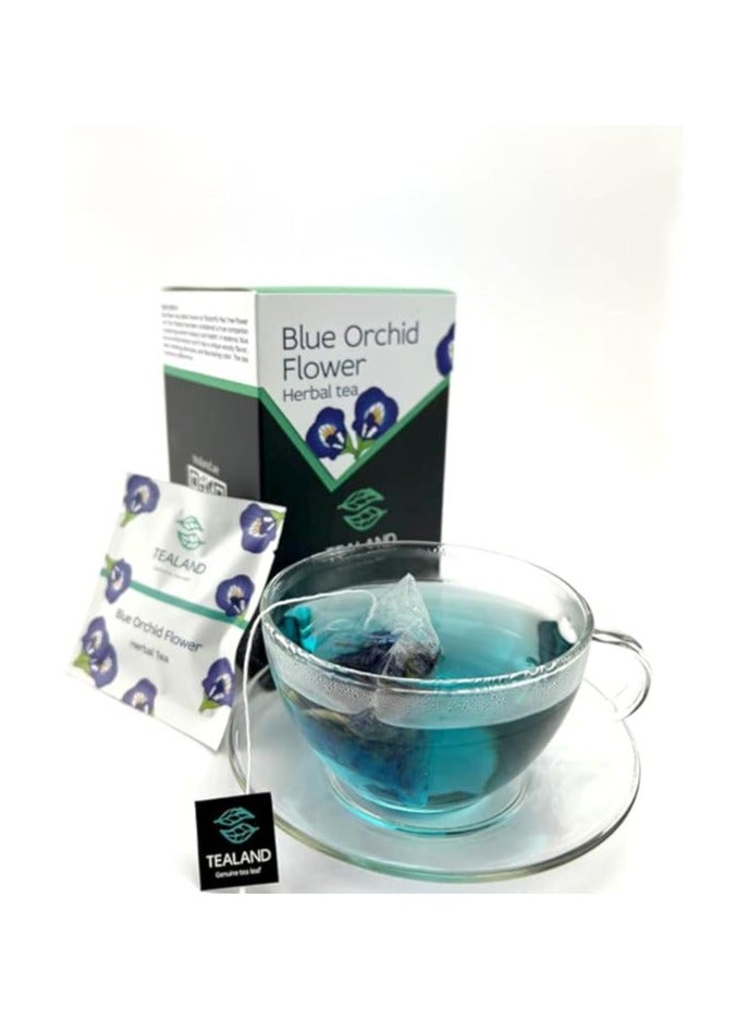 Tealand Tealand Blue Tea Butterfly Pea Tree Thai Orchid Clitoria Ternatea Flower Natural Food Dye (Tea Bag)  - Image 4