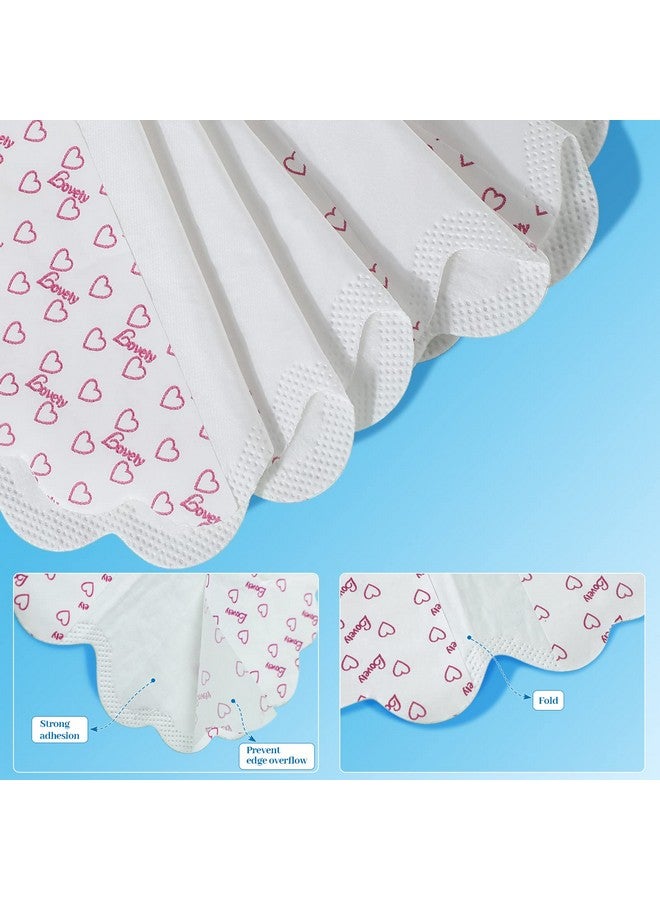 Loopeer 50 Pack Large Underarm Sweat Pads for Women Armpits Adhesive Disposable Dress Guards Non Visible Secret Sweat Block Comfortable Unflavored Non Sweat Armpit Protection for Sweating, 4.92 x 4.53 Inches  - Image 5