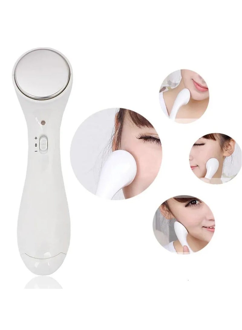 Anti-Wrinkle Ionic Face Massager - Skin Tightening, Whitening, & Deep Cleansing Beauty Device for Women - Electronic Iontophoresis - Image 1
