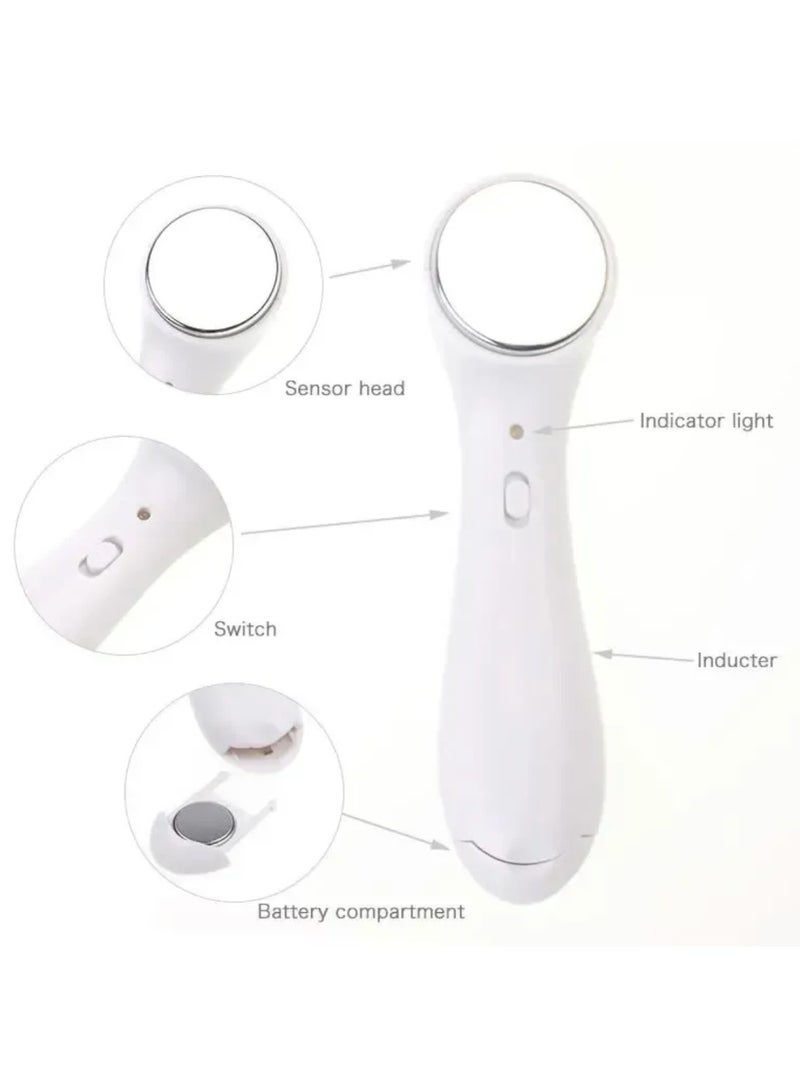 Anti-Wrinkle Ionic Face Massager - Skin Tightening, Whitening, & Deep Cleansing Beauty Device for Women - Electronic Iontophoresis - Image 2