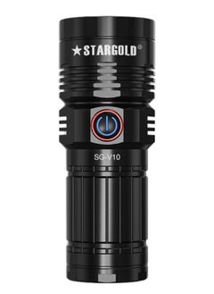 Stargold Rechargeable LED Flashlight With Power Bank Germany Technology 40W LED 11000mAh Rain Proof LED Light  - Image 1