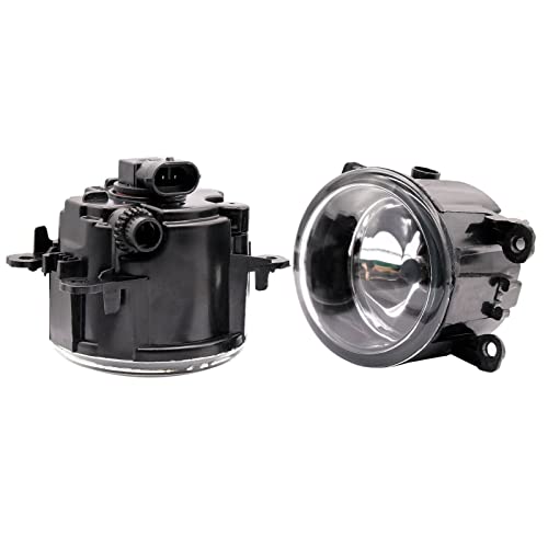 Prefer Warehouse Pair of Front Fog Lights RH LH Compatible With Ford C-Max Fusion 2013-2016 & Explorer 2011-2015 & Fiesta 2014-2019 & Focus 2008-2014 Replaces 4F9Z15200AA FO2592217C 33900-T0A-A01 - Image 3