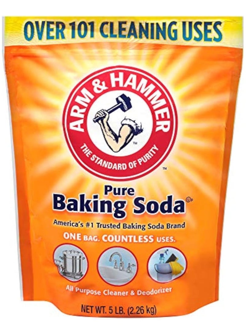 Arm & Hammer Pure Baking Soda All Purpose Cleaner & Deodorizer Beyond Cleaning More Than 100 Uses 2.26Kg - Image 1