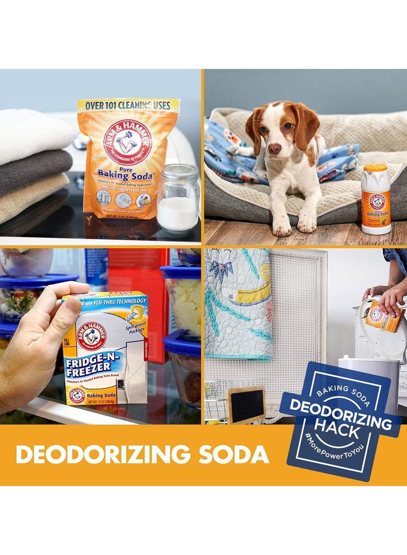 Arm & Hammer Pure Baking Soda All Purpose Cleaner & Deodorizer Beyond Cleaning More Than 100 Uses 2.26Kg - Image 3