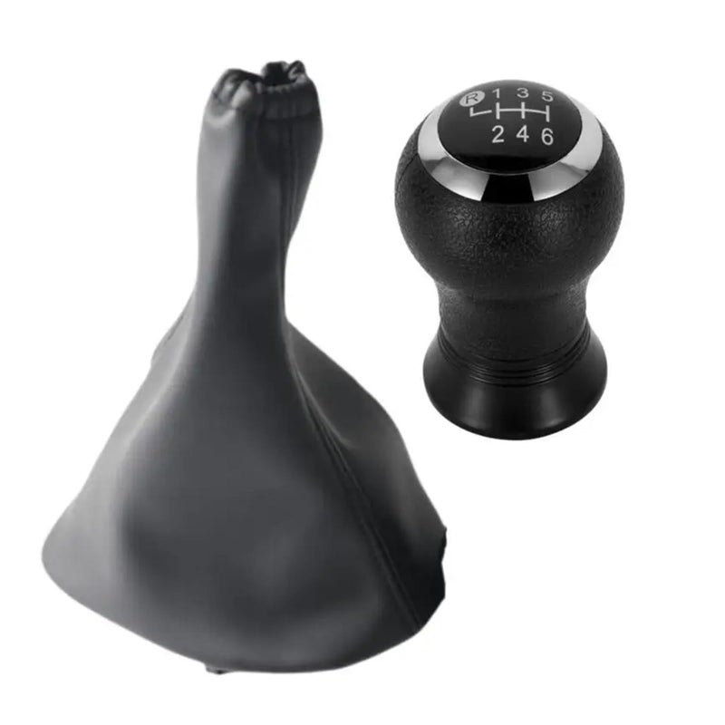 5 Speed Gear Shift Knob Lever Shifter Head Gaiter Boot Cover For Toyota Yaris MK2 2005 2011 - Image 3