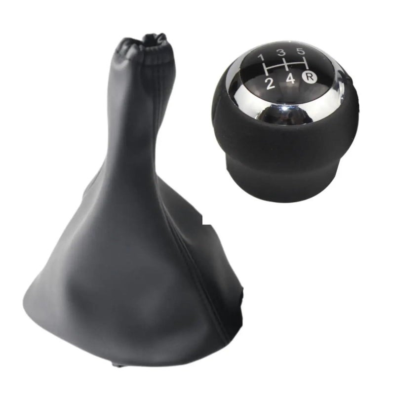 5 Speed Gear Shift Knob Lever Shifter Head Gaiter Boot Cover For Toyota Yaris MK2 2005 2011 - Image 2
