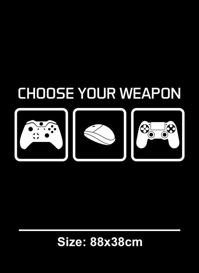 Spoil Your Wall Choose Your Gaming Quote Wall Decal - Wall Arts Home Décor - Wall Sticker - 90x40 cm by Spoil Your Wall  - Image 3