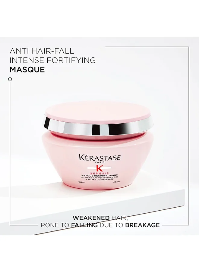 KERASTASE Kerastase Genesis Masque Reconstituant Anti Hair-Fall, Fortifying Hair Mask For Weakened, Dry Hair - 200ml