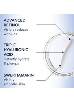 RoC Derm Correxion Fill + Treat Advanced Retinol Serum, Wrinkle Filler Treatment with Hyaluronic Acid for Forehead Wrinkles, Crow's Feet, Eleven Wrinkles, and Laugh Lines, 15ml  - Image 3