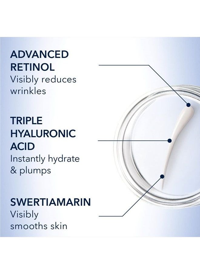 RoC - Derm Correxion Fill + Treat Advanced Retinol Serum, Wrinkle Filler Treatment with Hyaluronic Acid for Forehead Wrinkles, Crow's Feet, Eleven Wrinkles, and Laugh Lines, 15ml - Image 1