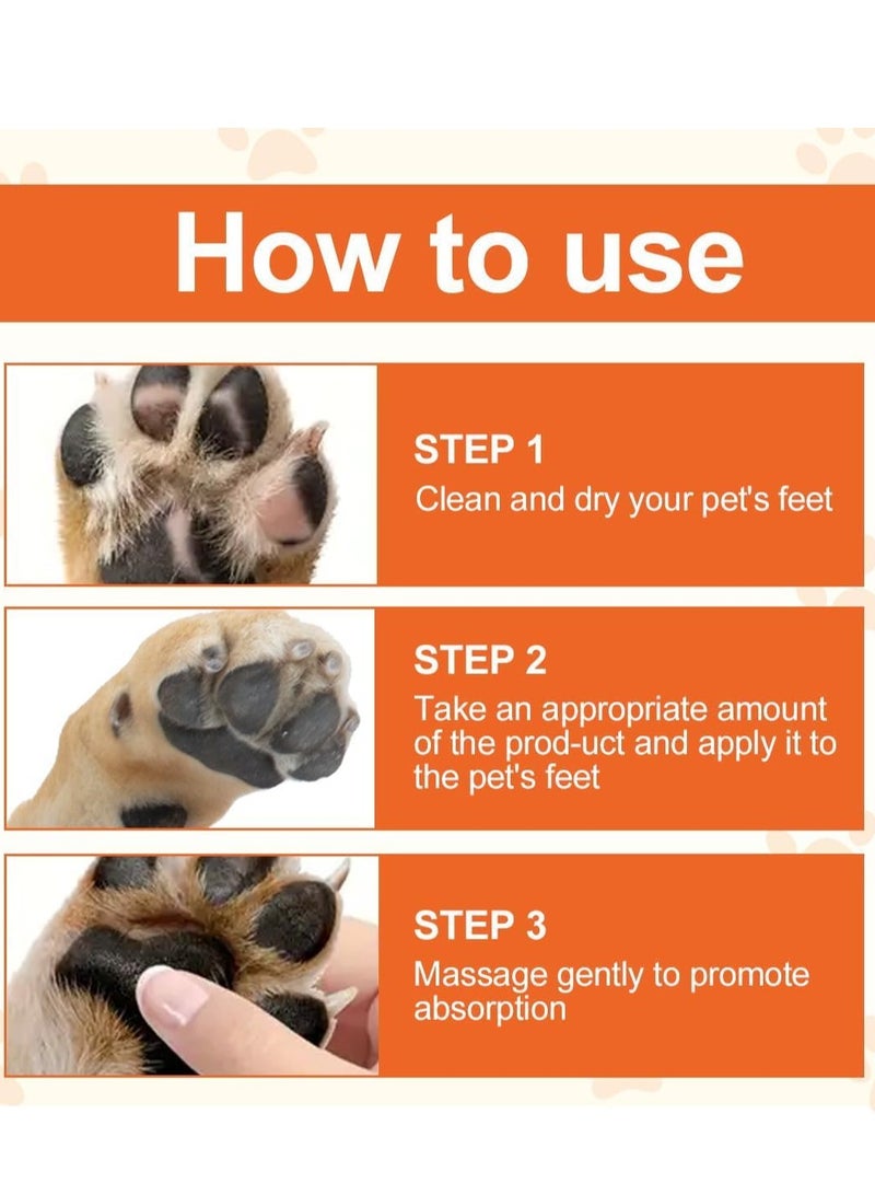 danliss Dog Paw Balm for Cracked Paws, Natural Paw Stick, Pet Paw Cream, Butter, Wax, Moisturizer & Protection for Dog Feet, Foot Pads, Relieve Dog's Pain, Heals, Repairs, Dry, Damaged Paws, Effective, Safe - Image 4