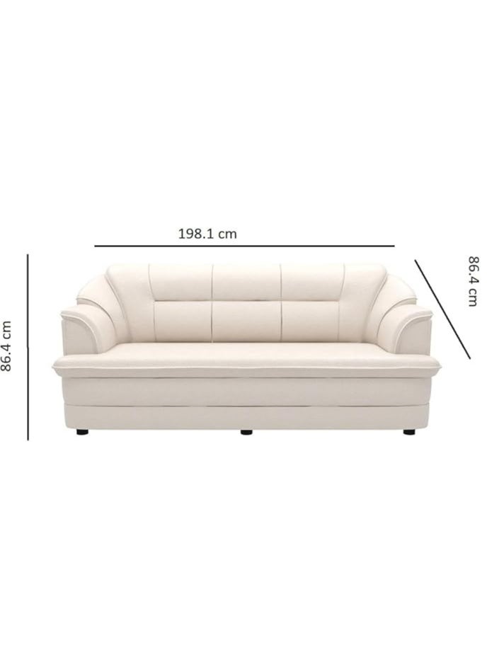 Poppins Home - Sofa Set in Lifestyle Leatherette and Polyurethane Foam Elevate Your Space with Distinctive Style - Image 1