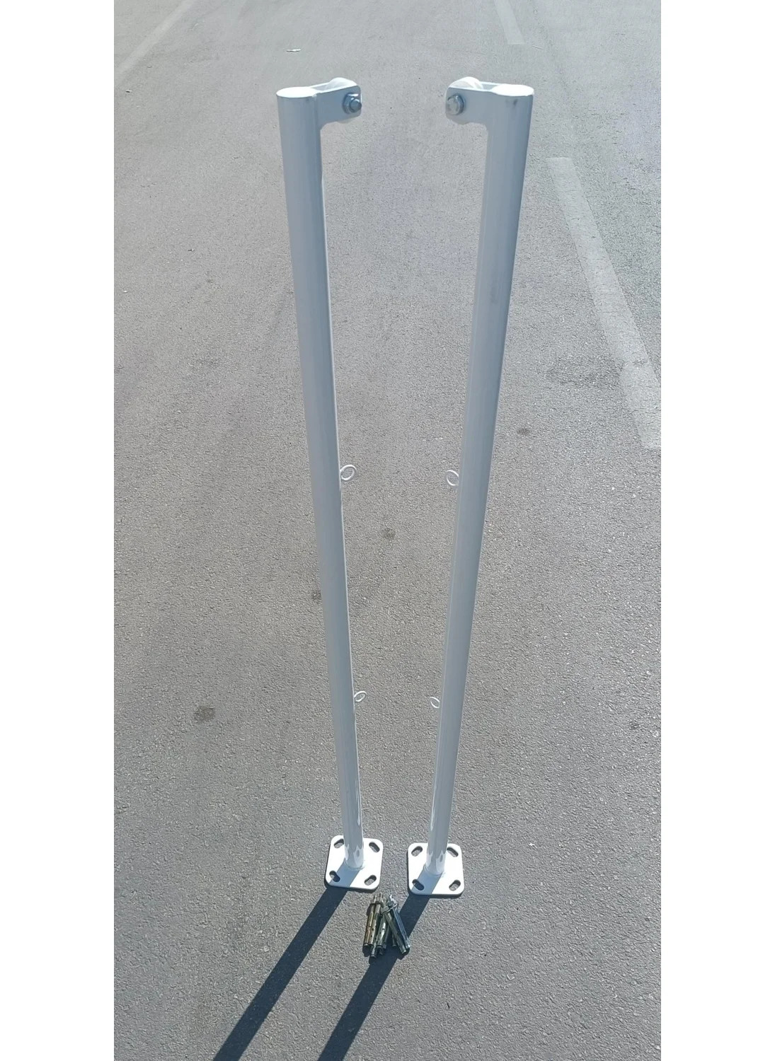 adelinspor Fixed Dowel Badminton Pole