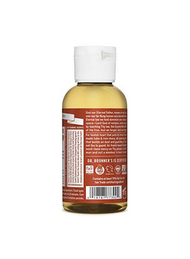Dr. Bronner's Dr Bronner’S Purecastile Liquid Soap (Eucalyptus 2 Ounce) Made With Organic Oils 18In1 Uses: Face Body Hair Laundry Pets And Dishes Concentrated Vegan Nongmo - Image 3