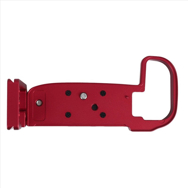 Quick Release L Plate Bracket Holder Hand Grip For Arca Swiss Tripod Ballhead Red - Image 5