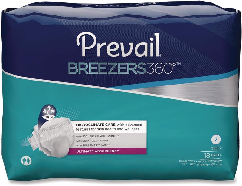 Breezers 360 Ultimate Absorbency Incontinent Brief