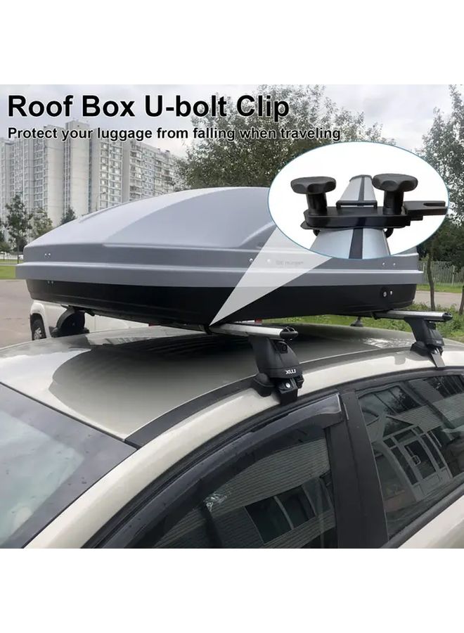 4 Pcs U Brackets For Roof Luggage Rack Accessories - Image 4