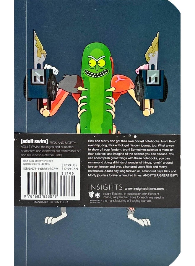 Rick And Morty: Pocket Notebook Collection (Set Of 3)  - Image 2