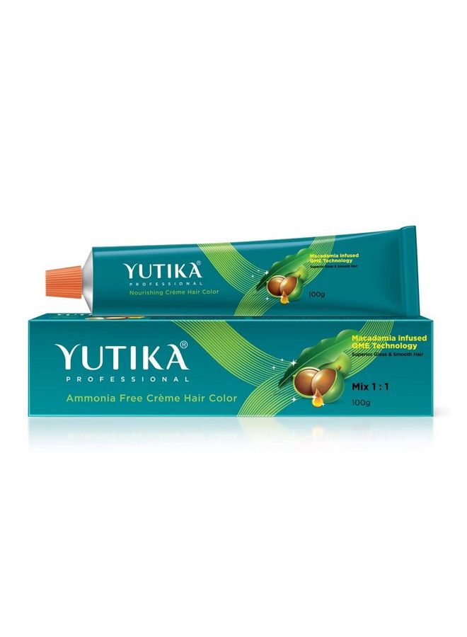 Yutika Professional Creme Hair Color 100Gm Dark Ash Brown 3.1 - Image 2