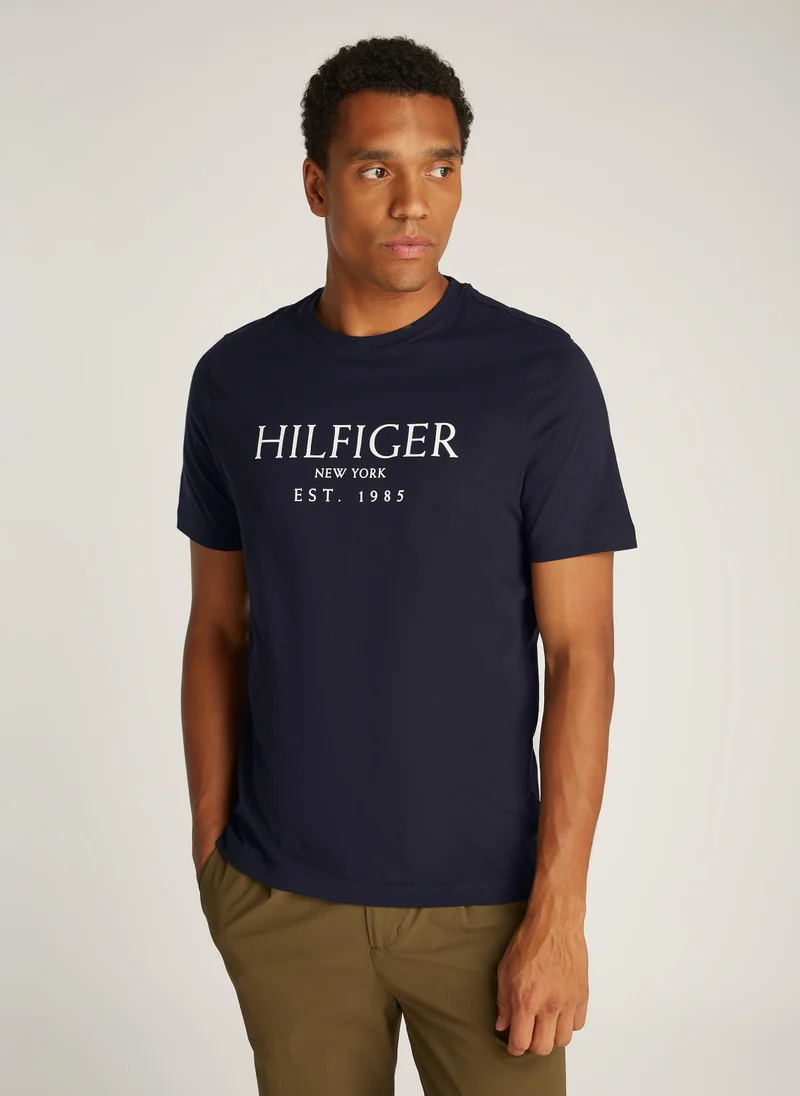 TOMMY HILFIGER Logo Crew Neck T-Shirt