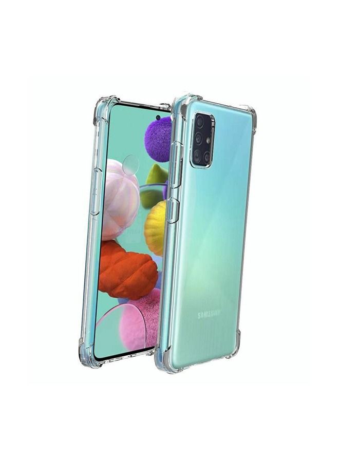 BORTONY Anti-Burst Super Protection Case Cover For Samsung Galaxy A51 Transparent - Image 1