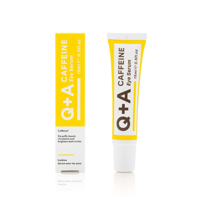 Q+A QA Caffeine Eye Serum An eye serum to boost circulation and depuff the under eye area 15ml05floz