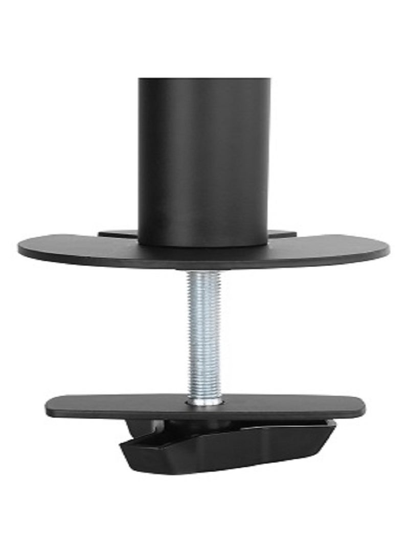 Skill Tech Skilltech SH C404 Quad Monitor Desk Mount for 13–32", Full Motion Adjustable Arms, 8kg per Screen, Max VESA 100×100, 460mm Extension, 880mm Height, Clamp Installation, Cable Management – Matte Black - Image 3