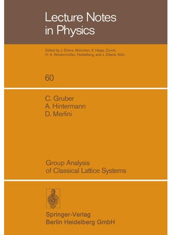 Group Analysis of Classical Lattice Systems - pzsku/Z14C4F56201B07ADB39D4Z/45/1749041543/ca28d5e1-bfe4-4a46-92db-efcd5977f75d