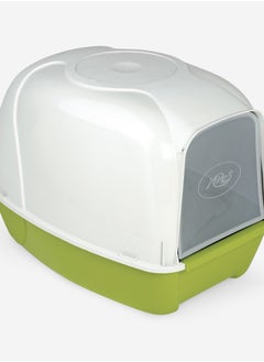 Generic pixi  Cat Enclosed Litter Box 52x39x39 Cm-green  - Image 1