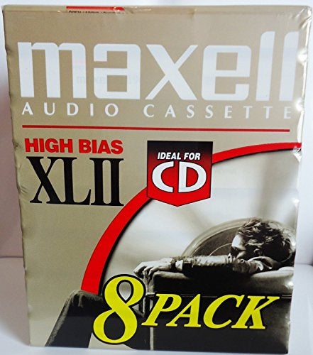 MAXELL XLII AUDIO CASSETTES - 8 PACK -90 Minute- High Bias - Image 3