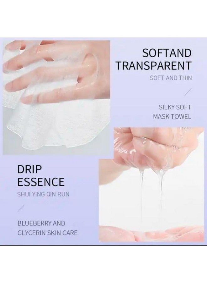 Calitate24 3Pcs Serum Face Mask Sheet For Girls Natural Aloe Vera Masks Enriched With Vitamin-C And Aloe-Vera Extract For Glowing Skin | Deep Cleansing | Anti-Ageing - Image 2