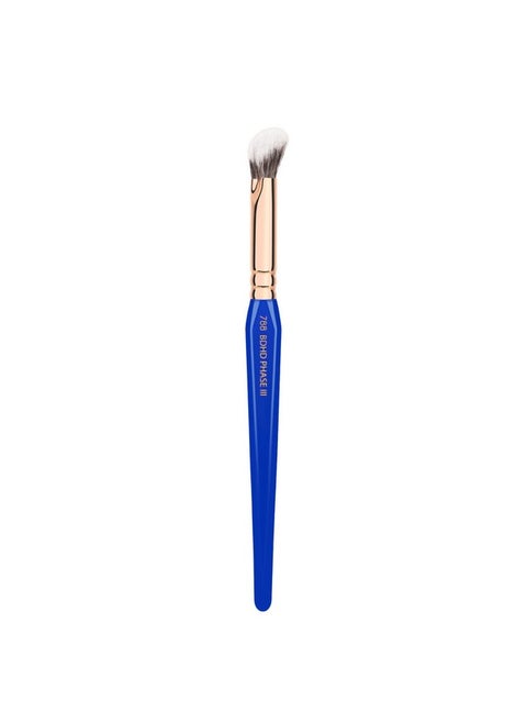 Professional Makeup Brush Golden Triangle Series 788 Bdhd Phase Iii With All Vegan And Soft Synthetic Fibers For Blend & Soften (Blue 1Pc)