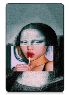Protective Flip Case For OnePlus Pad Go With Trifold Stand Auto Wake Sleep Shockproof Cover Mona Lisa 2