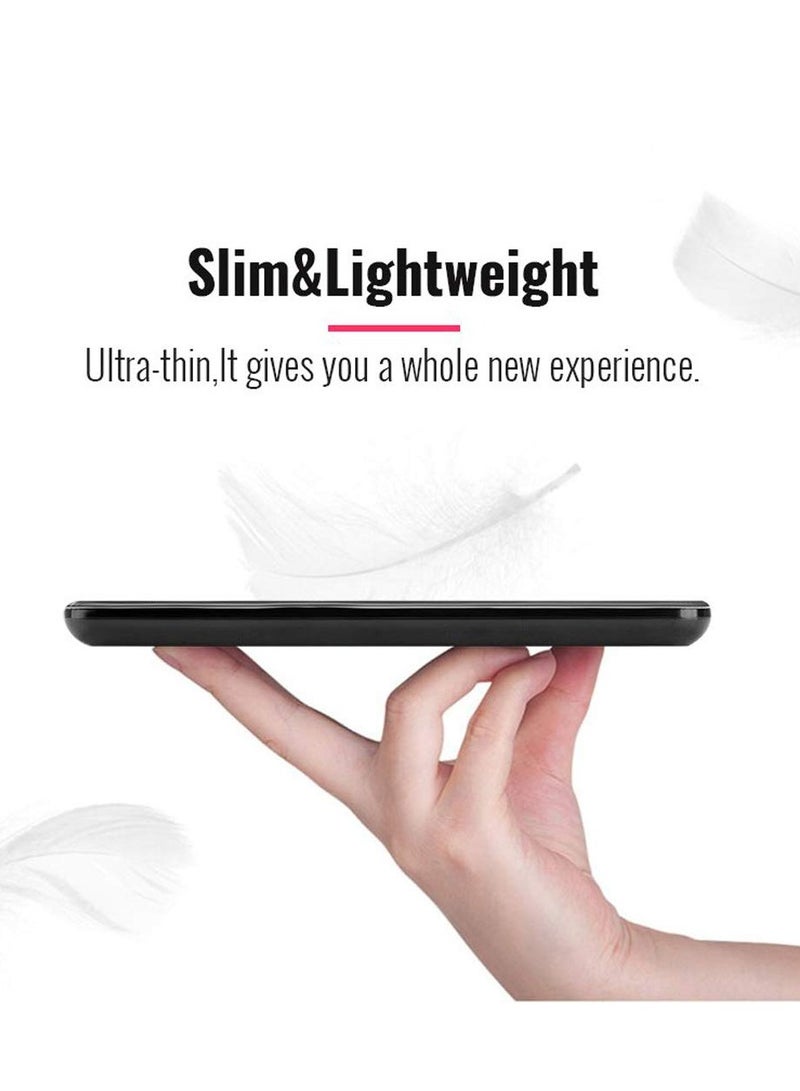 تنطبق على العلامة التجارية الجديدة أوقد paperwhite ( الجيل الحادي عشر - 2021 6.8 بوصة ) أو أوقد paperwhite توقيع ذكي شل الغطاء ، مع التلقائي النوم / الاستيقاظ وظيفة - الأزرق - Image 3