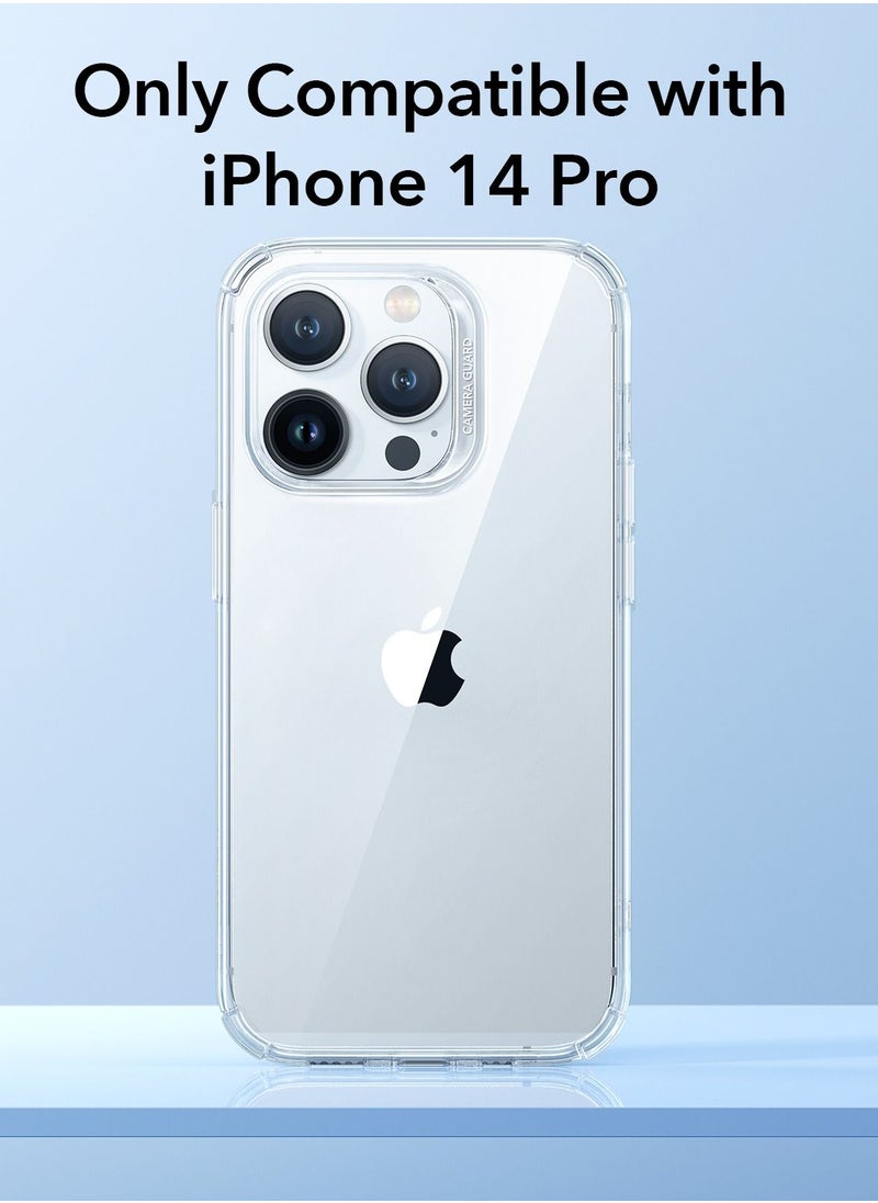 esrgear ESR Krystec Clear Case with HaloLock Compatible with iPhone 14 Pro Case, Compatible with MagSafe, Ultra-Yellowing Resistant, Shockproof Military-Grade Protection, Polycarbonate Buttons, Clear  - Image 2
