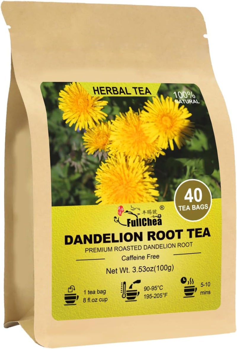 FullChea أكياس شاي الأعشاب من جذور الهندباء من فول تشيا - Image 1