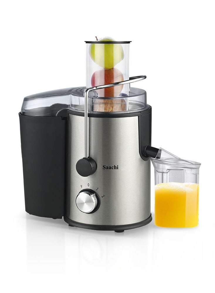 Saachi 2-Speed Electric Juicer 500 W NL-JU-4067-ST Silver0 - Image 1