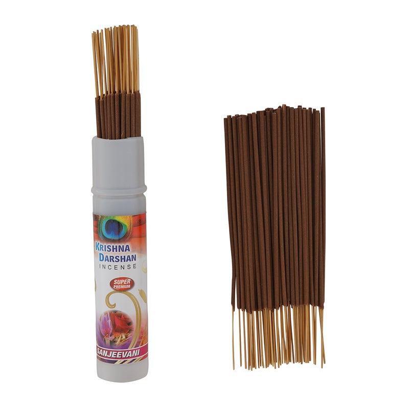 Krishna Darshan Agarbatti Krishna Darshan Agarbatti Sanjeevani Kasturi Shiv Amrut Fragrance 3x100gms  - Image 3