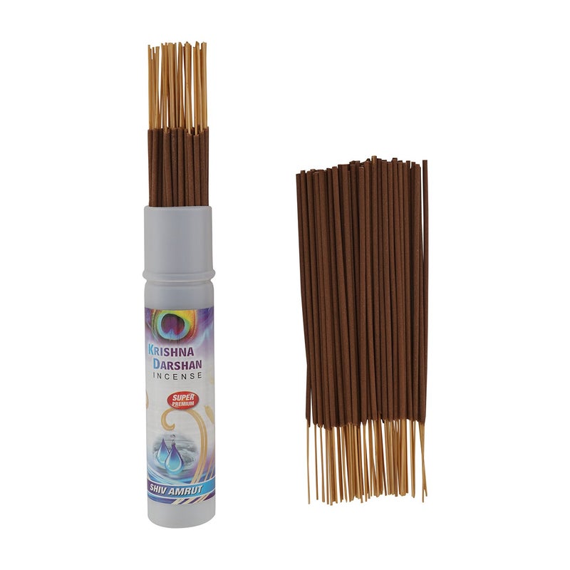 Krishna Darshan Agarbatti Krishna Darshan Agarbatti Sanjeevani Kasturi Shiv Amrut Fragrance 3x100gms  - Image 4