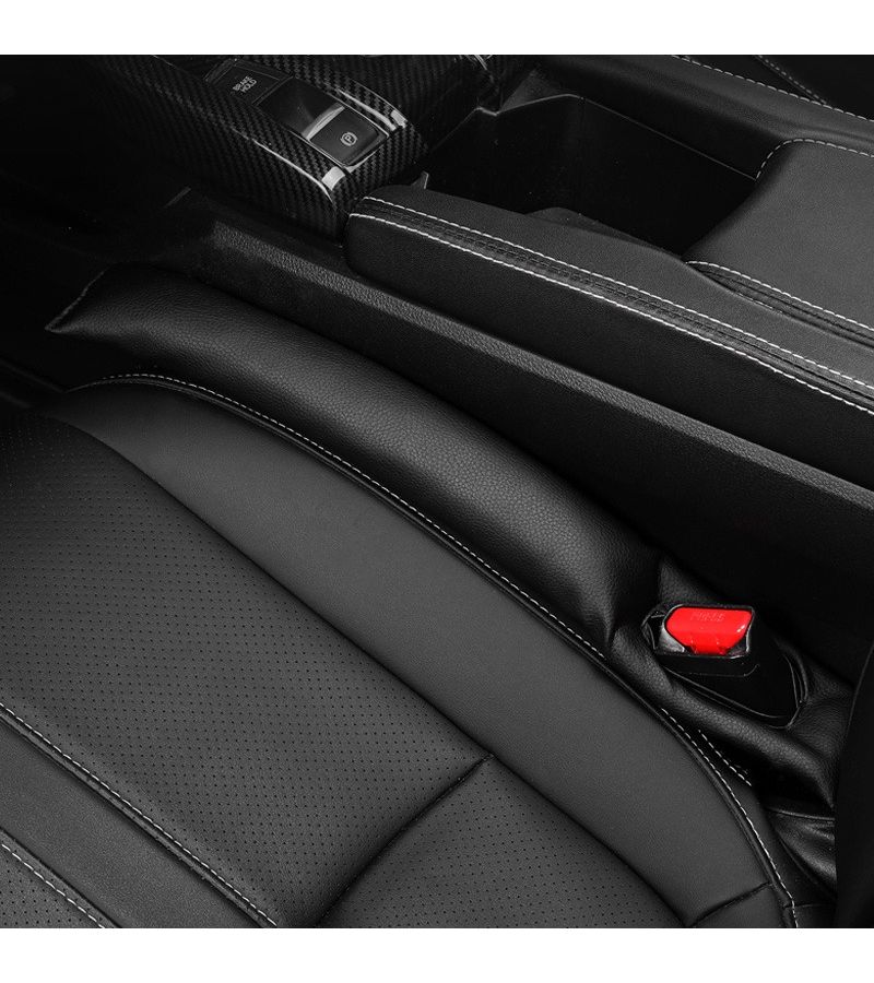 Car Seat Gap Cushioned Fillers No Logo Synthetic Faux Leather Stylish Enhancements - Image 1