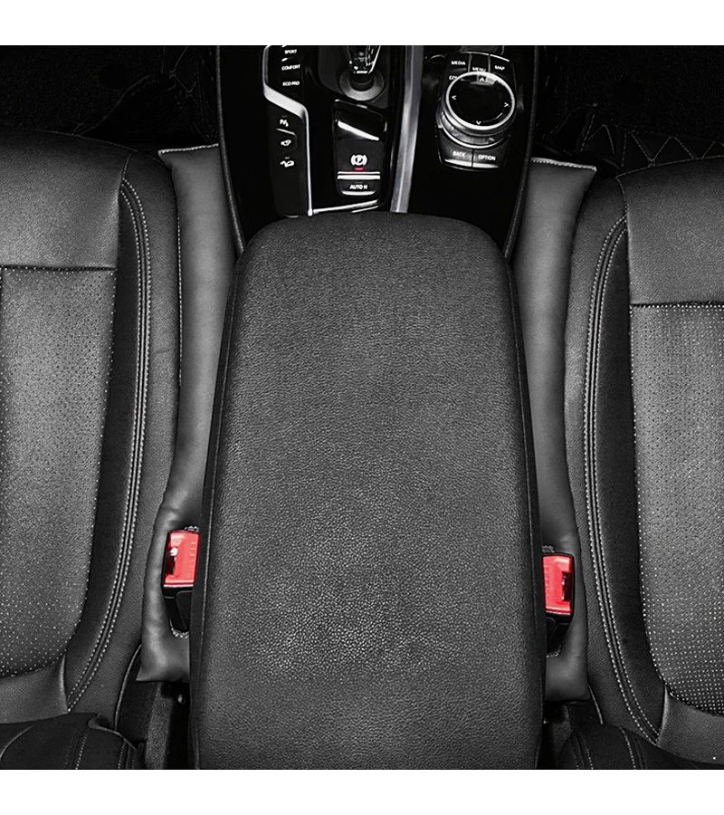 Car Seat Gap Cushioned Fillers No Logo Synthetic Faux Leather Stylish Enhancements - Image 4