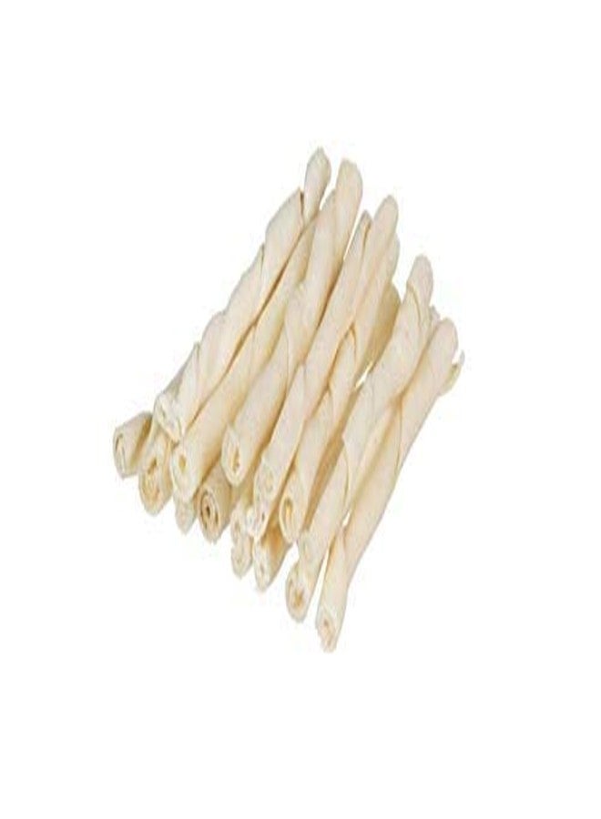 Pet Believe Chewy Sticks Pest Dental Stick Dog Treats Provides Health Benefits Dog Chew White Twisted Sticks Pack of 1 KG - Image 4