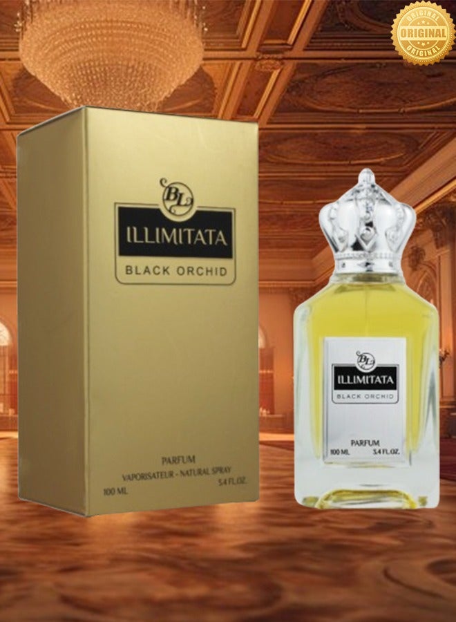 بي إل 12 قطع عطر إليميتاتا بلاك أوركيد 100 مل - Image 2