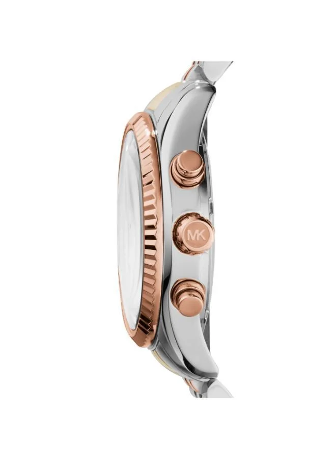 Michael Kors  Lexington Steel Strap Analog Watch for Women | Best Price UAE