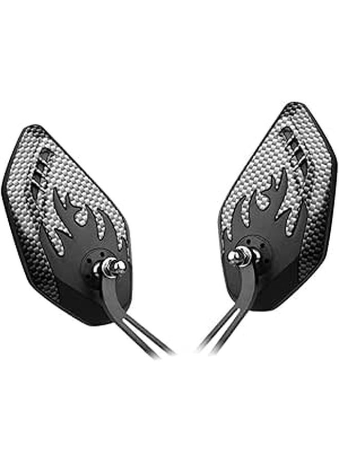 Universal Aluminum Alloy Bicycle Rearview Mirror Handlebar Mount Cycling Safety Accessory - Image 1